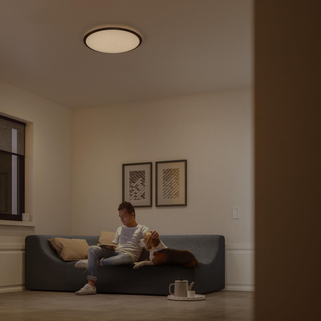 Lampa Sufitowa Plafon LED 18W 1500lm 2700K Biała CAVANAL Philips