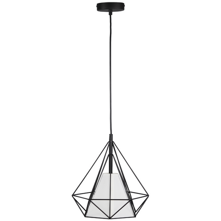 Lampa wisząca HIRA 1xE27 Geometryczna Oprawa Trójwymiarowa P314550 GOLDLUX (Polux) Metal