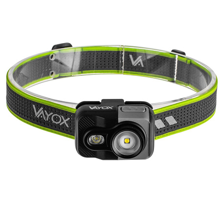 LATARKA Akumulator Czołowa LED 800LM CREE + SMD PRO SERIES VA0196 VAYOX