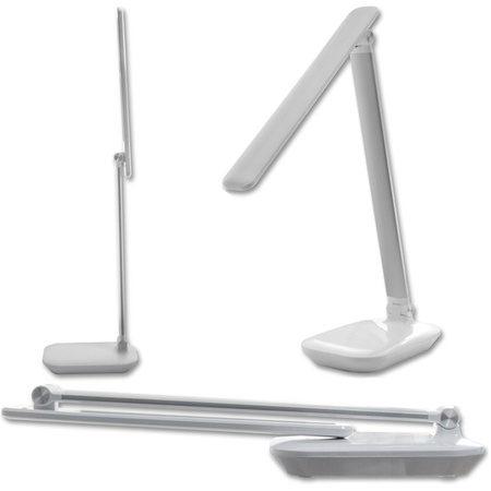 Lampka Biurkowa Nocna LED 5W CCT 3in1 3000-6000K Szkolna USB Biała