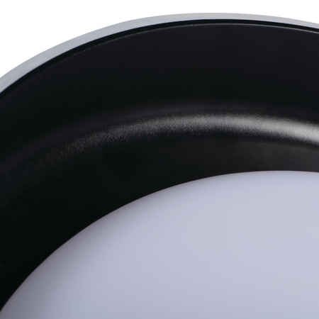 Plafon LED NIFU Lampa sufitowa 17.8W Biało-Czarny KANLUX