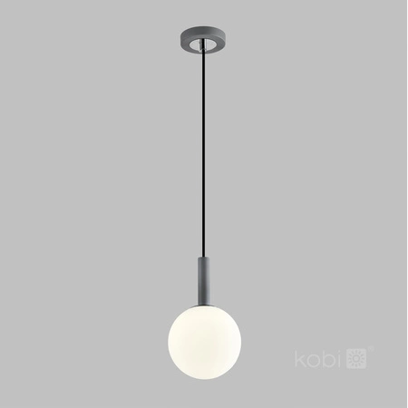 Lampa Wisząca Dekoracyjna Zwis G9 Szara Elegance Kobi