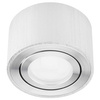 Oprawa Natynkowa HALOGENOWA Aluminiowa Chrom SPOT TUBA 5cm + Wkład LED 7W 4000K Lumiled