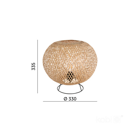 Lampka Biurkowa Oprawa Stołowa Dekoracyjna E27 Bitava Kobi