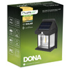 Kinkiet Solarny Lampa Elewacyjna LED 3000K IP44 Czujnik Ruchu i Zmierzchu DONA LUMILED