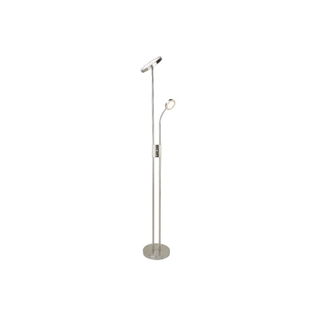 Lampa Stojąca Oprawa Podłogowa LED 18.5W 2110lm 3000K Chrom Nowoczesny Ophus Rabalux