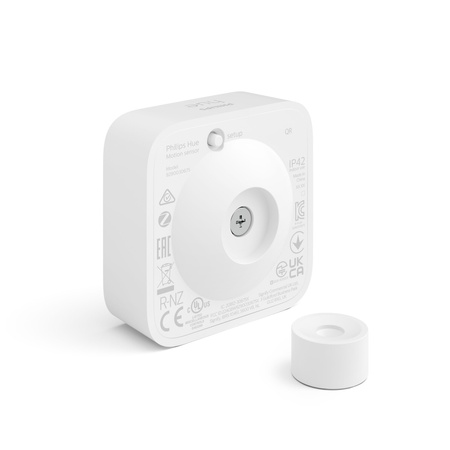 Czujnik Ruchu i Zmierzchu Wewnętrzny IP20 Biały Bateryjny Zigbee Bluetooth Sensor Philips HUE