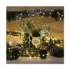 Girlanda Solarna Ogrodowa OZDOBNA Łańcuch Świetlny 100 LED ciepła barwa