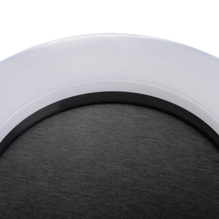 Plafon Lampa Sufitowa LED TURA 24W 1800lm 4000K IP65 Czarna Okrągła KANLUX