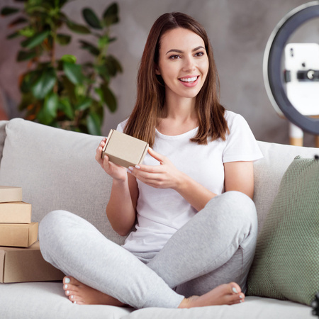 Lampa Podłogowa LED 15W 330lm 2700-4000-6500K Ciepła 360° Czarna Ściemnialna SELFIE Sanico Goldlux