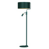 Lampa Stojąca Podłogowa VERDE Zielona 1xE27 + 1x mini GU10 Milagro