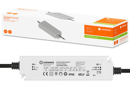 Zasilacz Stałonapięciowy Hermetyczny do Taśm LED 30W 24V DC IP66 Ledvance