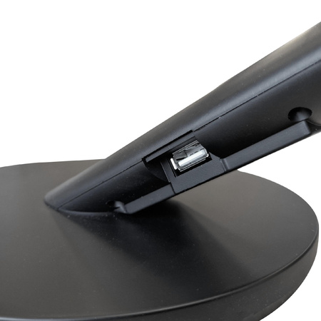 Lampka Biurkowa LED Stołowa 7W 400lm CCT 120° Czarna Ściemnialna Optimum Sanico Goldlux