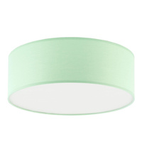 Lampa Sufitowa Plafon Oprawa RONDO KIDS GREEN Okrągła Biało-Zielona 38cm 15W 4xE27 3230 TK Lighting