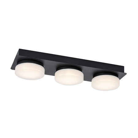 Lampa Sufitowa LED 18W 1700lm 4000K Czarny IP44 Nowoczesny Attichus Rabalux
