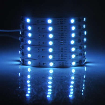 Taśma Pasek LED RGB 12W 300lm 120° Biała Ściemnialna Sanico Goldlux