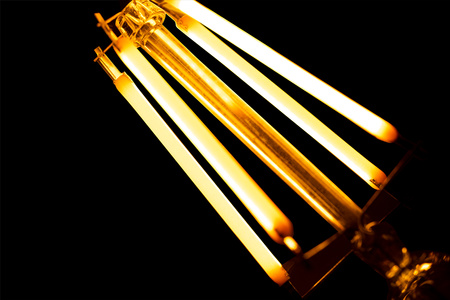 Zestaw 3x Żarówka Dekoracyjna Kulista LED E27 G95 6W = 50W 660lm 2000K Ciepła 360° Filament LUMILED Globe Amber