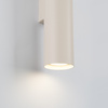 Lampa Ścienna Kinkiet Tuba Spot 2x GU10 Beżowa Lagos Ocean Green SL.1483 Sollux