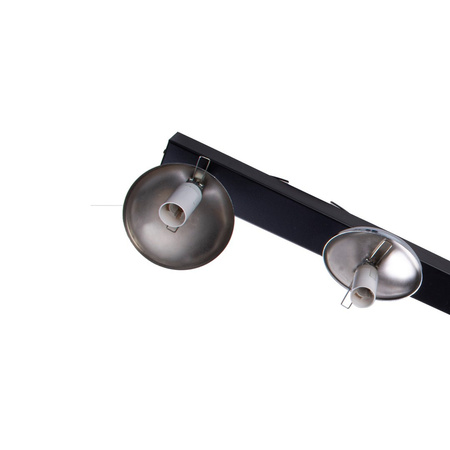 Lampa Sufitowa SFERA Czarna Chrom 5xE14 Milagro