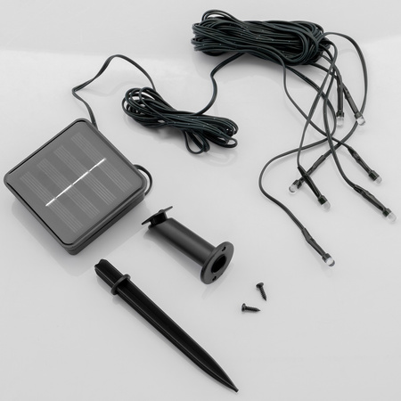 Girlanda Solarna Ogrodowa 7x LED Ozdobne Punkciki Świetliki ORNIS LUMILED