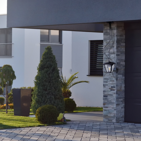 Lampa zewnętrzna oprawa ogrodowa wisząca IGMA E27 GOLDLUX (Polux)