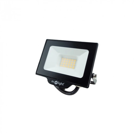 Naświetlacz LED Lampa Reflektor 20W 1800lm 4000K Neutralna IP65 NL-1 Ecolight