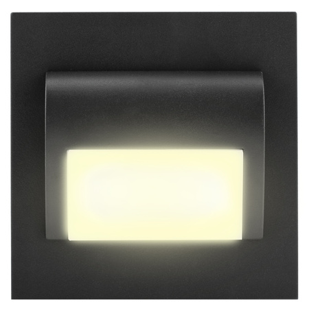 Oprawa schodowa DECORUS 9 LED 1,2W grafit ProVero ciepła