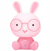 Lampka nocna dekoracyjna KRÓLIK LED 5W 5000K Różowa