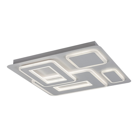 Plafon LED Lampa Sufitowa Oprawa Ścienna Natynkowa 56W 2393lm 2700-5500K CCT Ściemnialna Pilot Biały Nowoczesny Montelle Rabalux