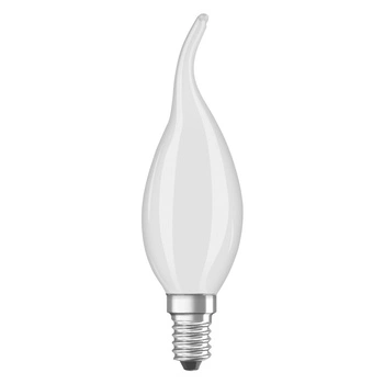 Żarówka LED E14 BA35 4W = 40W 470lm 2700K Ciepła 300° Filament OSRAM SUPERSTAR Ściemnialna