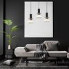Lampa Wisząca Sufitowa CRISTAL 3xE27 Listwa Milagro