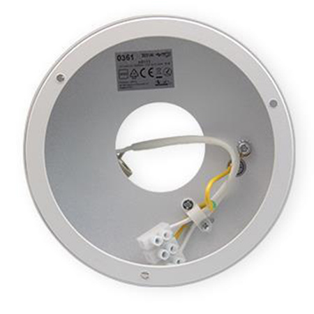 Oprawa Natynkowa Halogenowa Tuba Reflektor Spot GU10 Okrągła Ruchoma Biała Masterled