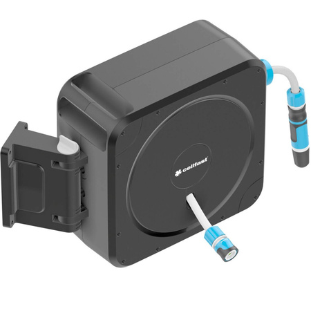 Zwijacz Automatyczny na Wąż Ogrodowy z Wężem 20m Końcówki + Zraszacz Zestaw ERGO CELLFAST