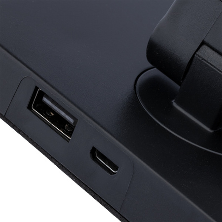 Lampka Biurkowa Nocna LED 7W 2700K-6000K CCT USB Ściemnialna Dotykowa Ładowarka QI