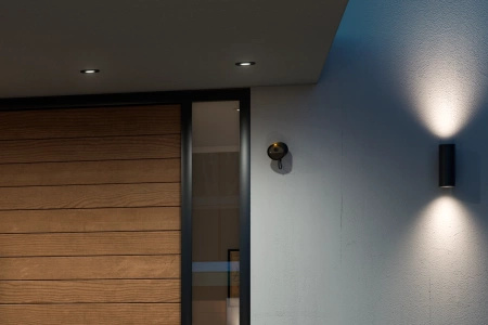 Kamera Przewodowa Zewnętrzna IP 1080p Full HD CMOS Czarna Zigbee WiFi SMART Security Camera Secure Philips HUE