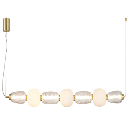 Lampa Wisząca Sufitowa CARO Złota 42W LED Milagro