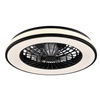 Plafon LED Oprawa Sufitowa Z Wentylatorem 48W 5300lm CCT 120° Biała Czarna Ściemnialna Kenya Sanico Goldlux