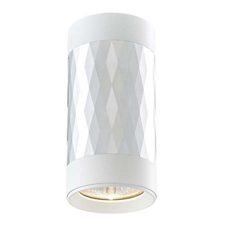 Oprawa Natynkowa HALOGENOWA SPOT Lampa Sufitowa 1x GU10 Biała TREVOR Videx