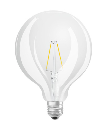 Żarówka LED G125 Kula E27 2.5W = 25W 250lm 2700K Ciepła 300° Retrofit Filament CLASSIC Osram