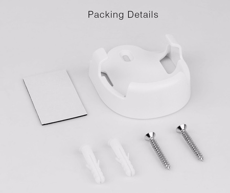 Uchwyt ścienny do PILOTA MILIGHT STEROWNIK Mi-Light Biały - FUT099