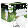 10x Wkład do Opraw LED Żarówka Moduł INSERT Reflektor 7W = 60W 670lm 4000K Neutralna 120° Ściemnialna LUMILED