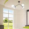 Lampa Sufitowa JOY Czarna 4xE14 Milagro