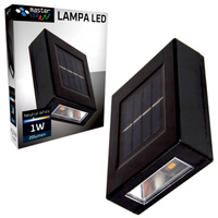 Lampa Ogrodowa Kinkiet Ścienny Elewacyjny Solarny LED 5000K IP65