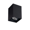Oprawa sufitowa natynkowa GORD XS GU10 PAR16 Czarna Kwadratowa Ruchoma KANLUX