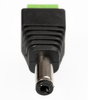 Wtyk zasilania DC 2.5/5.5mm MONTAŻOWY do taśm LED