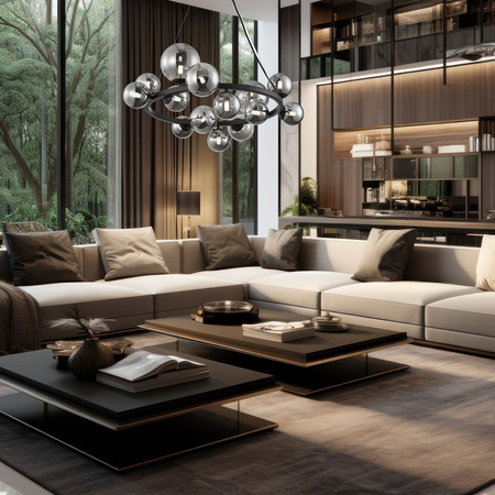 Lampa Wisząca Sufitowa MILA 14xG9 Milagro