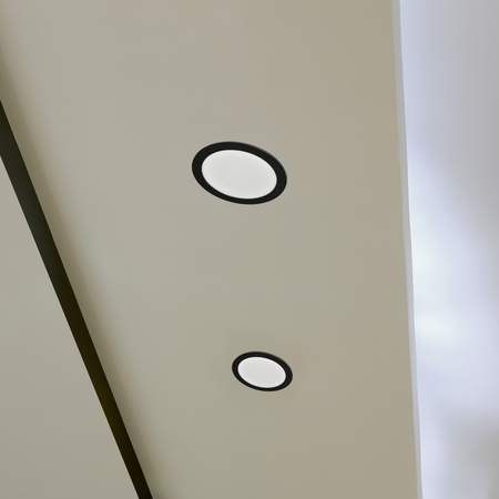 Oprawa Podtynkowa LED 14W 1800lm 4000K Neutralna 120° Czarna RIGEL Sanico Goldlux