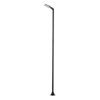 Lampa Ogrodowa Oprawa Zewnętrzna Stojąca Słupek LED 60W 5900lm 4000K Neutralna Czarna Wodoodporna IP65 PATHWAY LED PRO 10633 Nowodvorski