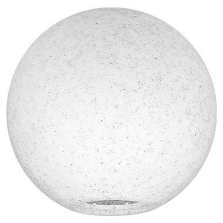 Lampa Zewnętrzna Ogrodowa Wbijana 230V E27 KULA 35cm Kamienna