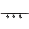 Zestaw Szynowy Szynoprzewód Szyna Listwa 1-Fazowa + 3x Reflektor GU10 Czarna MINOR Sanico Goldlux